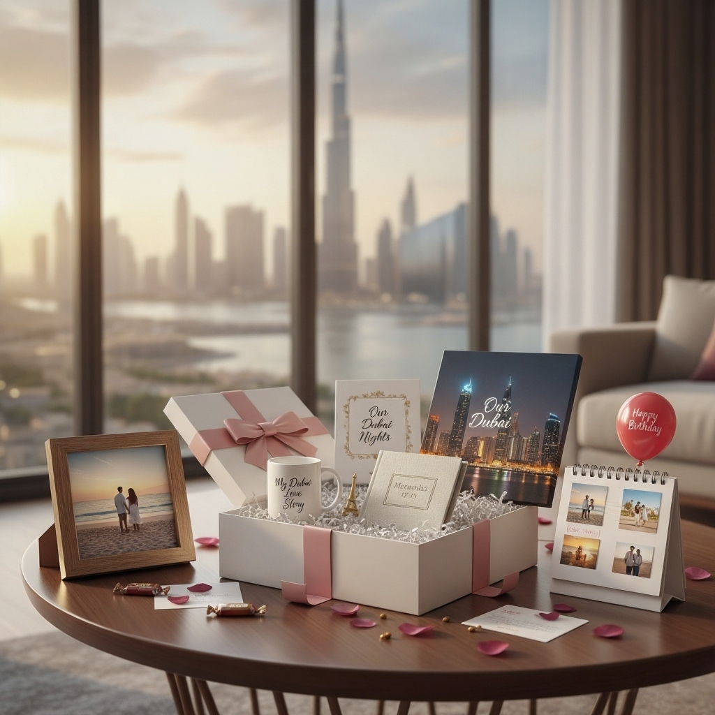 Photojaanic birthday gift combo for girlfriend UAE