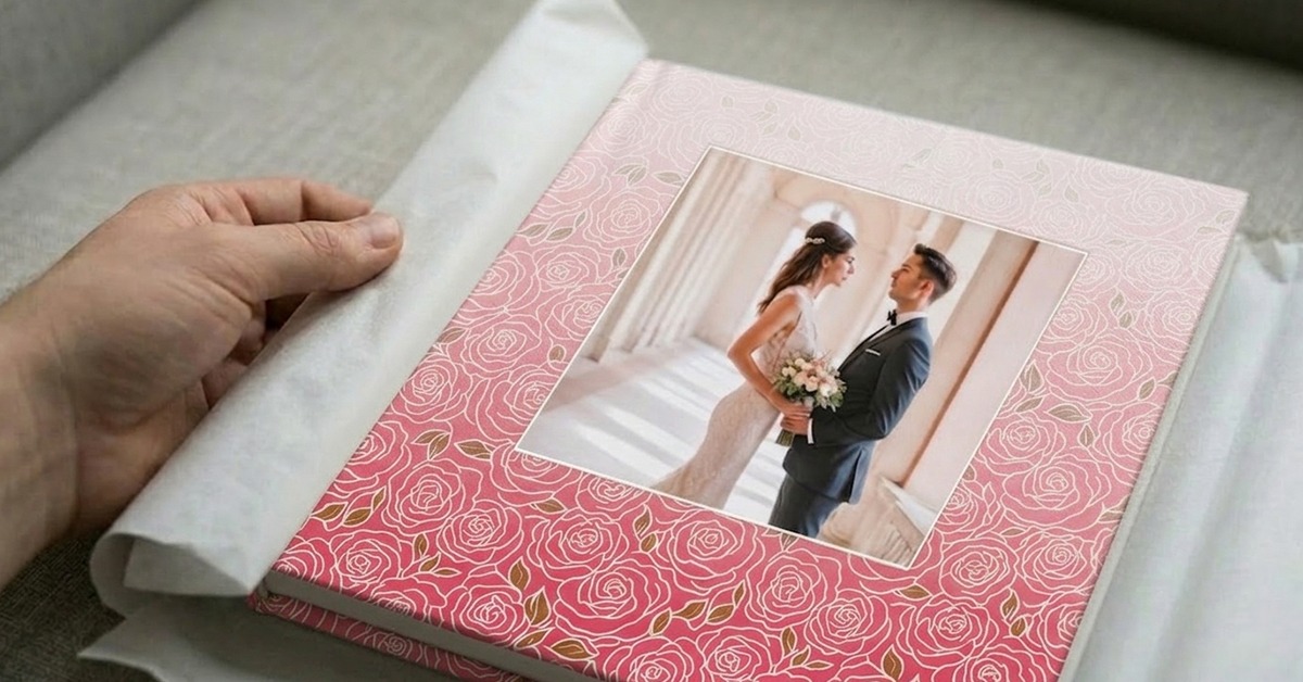  Different types of wedding albums – hardcover and softcover wedding photobooks with elegant designs and affordable price options