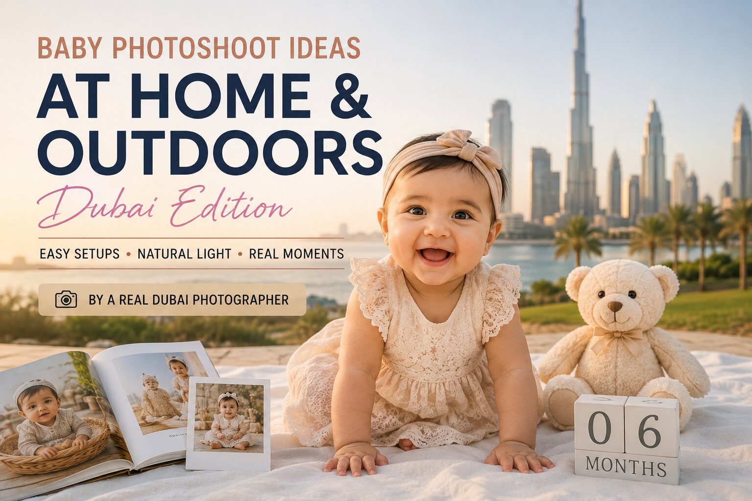Baby Photoshoot Ideas at Home and Outdoors: A Real Parent & Photographer's Guide (Dubai Edition)